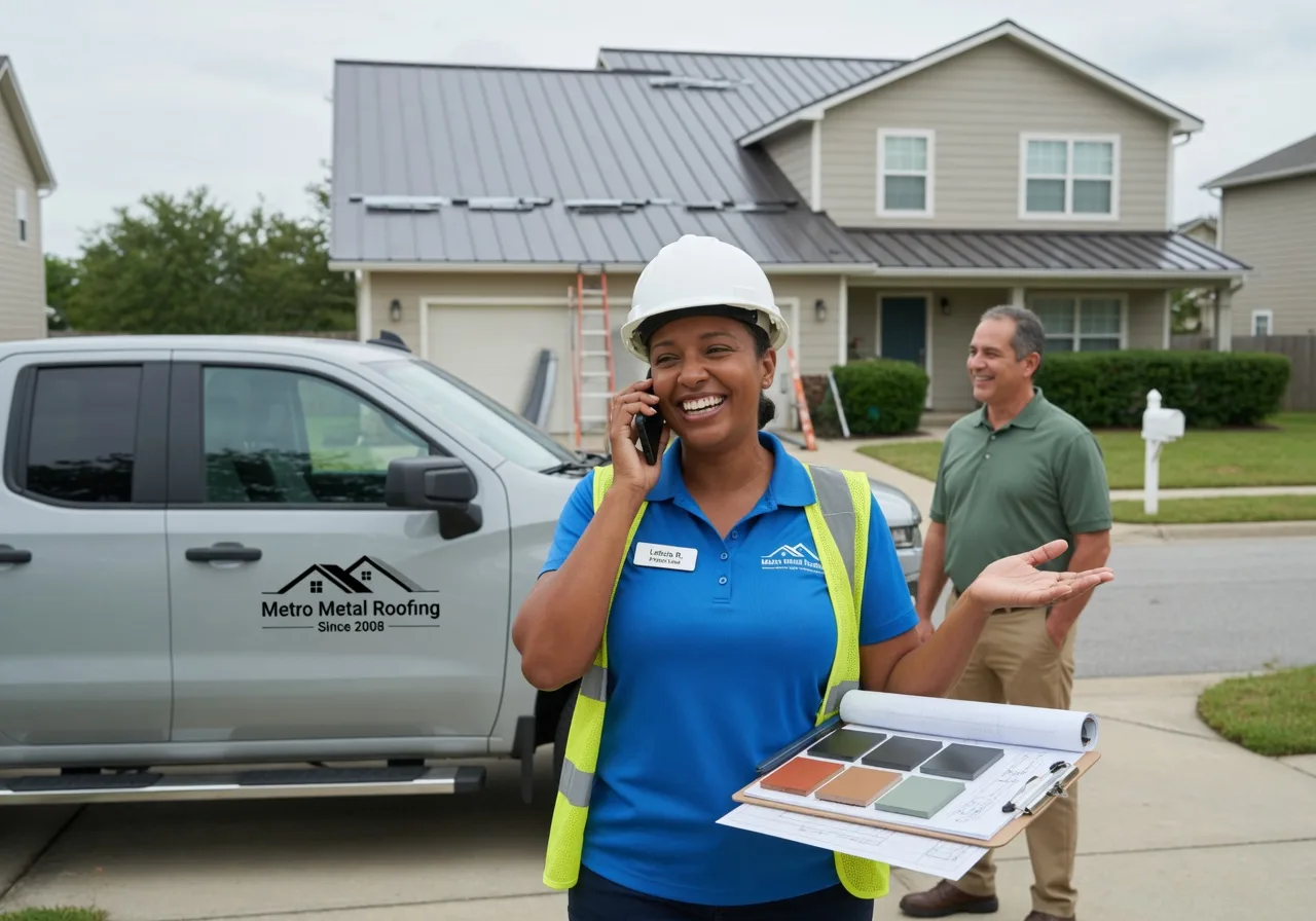 Storm Damage Metal Roof Repair in Haines Falls, NY